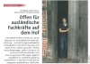 Offen für ausländische Fachkräfte auf dem Hof