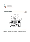 Stärkung sozialer Innovationen in Sachsen-Anhalt. Gelingensbedingungen und Erfolgsfaktoren sozialer Innovationen in Sachsen-Anhalt